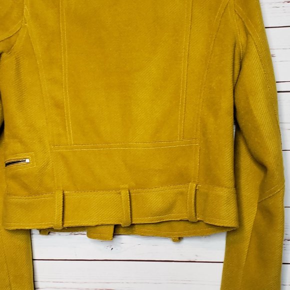 Stitch Fix Emory Park Fix Yellow Moto Jacket - Picture 4 of 13